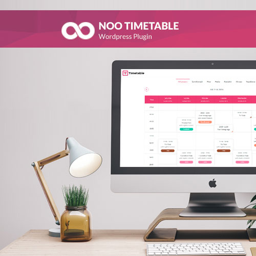 Download Noo Timetable Responsive Calendar WordPress Plugin only at